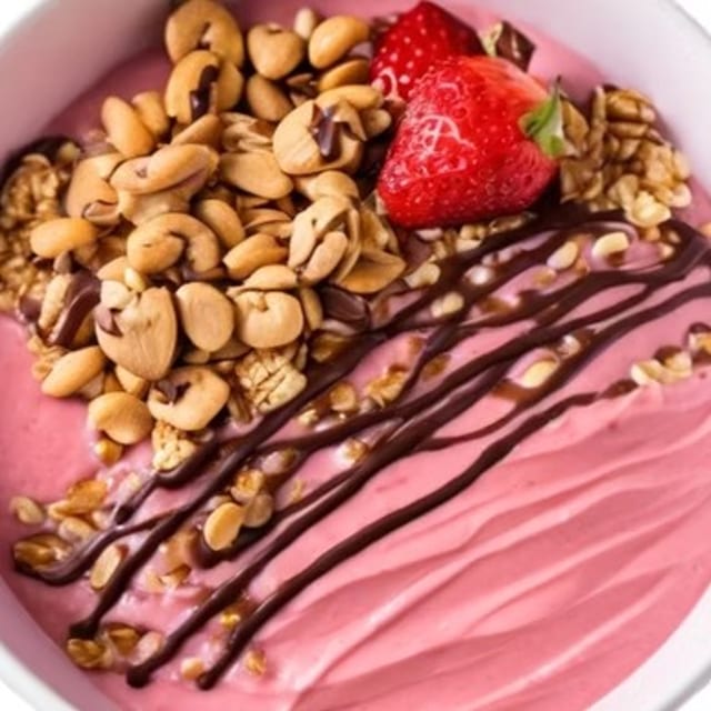 Strawberry Cheesecake Bowl.