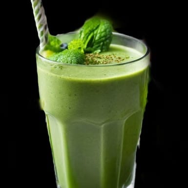 Incredible Hulk Smoothie.